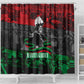 Marcus Garvey Shower Curtain Collage Design Progress Is the Attraction Quote Pan African Movement Tribute - African Pride