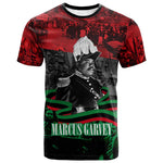 Marcus Garvey T shirt Collage Design Progress Is the Attraction Quote Pan African Movement Tribute TS04