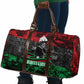 Marcus Garvey Travel Bag Collage Design Progress Is the Attraction Quote Pan African Movement Tribute - African Pride
