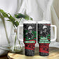 Marcus Garvey Tumbler With Handle Collage Design Progress Is the Attraction Quote Pan African Movement Tribute - African Pride