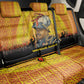 Marcus Garvey Back Car Seat Cover Yellow African Pattern Design Pan African Flag Civil Rights Movement Tribute - African Pride