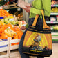 Marcus Garvey Grocery Bag Yellow African Pattern Design Pan African Flag Civil Rights Movement Tribute - African Pride