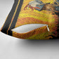 Marcus Garvey Pillow Cover Yellow African Pattern Design Pan African Flag Civil Rights Movement Tribute - African Pride