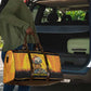 Marcus Garvey Travel Bag Yellow African Pattern Design Pan African Flag Civil Rights Movement Tribute - African Pride