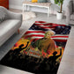 Harriet Tubman Area Rug American Flag Background Underground Railroad Quote Powerful Civil Rights - African Pride