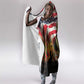 Harriet Tubman Hooded Blanket American Flag Background Underground Railroad Quote Powerful Civil Rights - African Pride