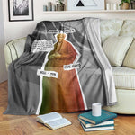 Harriet Tubman Blanket American Flag Background Civil Rights Quote Keep Going Tribute Design - African Pride