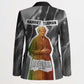 Harriet Tubman Blazer American Flag Background Civil Rights Quote Keep Going Tribute Design - African Pride