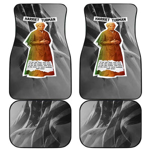 Harriet Tubman Car Mats American Flag Background Civil Rights Quote Keep Going Tribute Design - African Pride