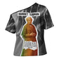 Harriet Tubman Cross Shoulder Shirt American Flag Background Civil Rights Quote Keep Going Tribute Design - African Pride