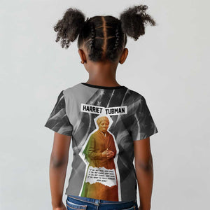 Harriet Tubman Kid T shirt American Flag Background Civil Rights Quote Keep Going Tribute Design TS04