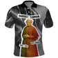Harriet Tubman Polo Shirt American Flag Background Civil Rights Quote Keep Going Tribute Design TS04