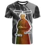 Harriet Tubman T shirt American Flag Background Civil Rights Quote Keep Going Tribute Design TS04