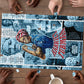 Harriet Tubman Puzzle Newspaper Collage Design We Out Quote Strong Woman Tribute Underground Railroad Legacy - African Pride