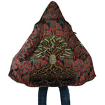 Black Heritage Tree Cloak African Root Black History Kente Pattern