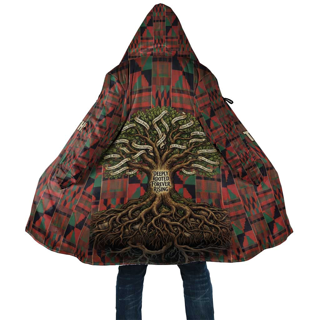 Black Heritage Tree Cloak African Root Black History Kente Pattern
