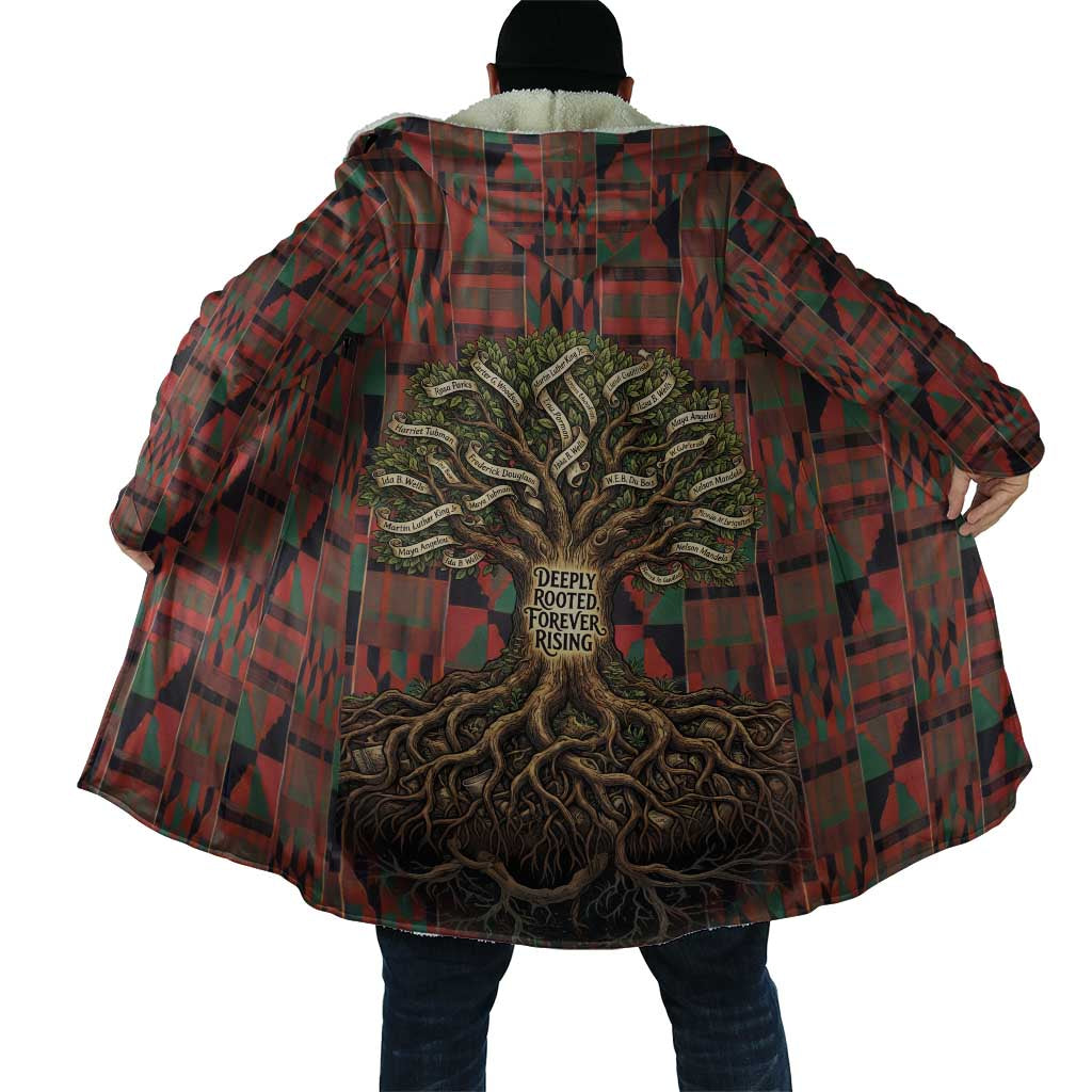 Black Heritage Tree Cloak African Root Black History Kente Pattern