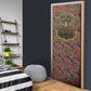 Black Heritage Tree Door Cover African Root Black History Kente Pattern