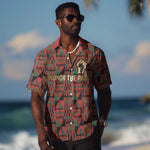Black Heritage Tree Hawaiian Shirt African Root Black History Kente Pattern