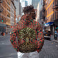 Black Heritage Tree Hoodie African Root Black History Kente Pattern