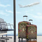 Black Heritage Tree Luggage Cover African Root Black History Kente Pattern