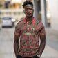 Black Heritage Tree Polo Shirt African Root Black History Kente Pattern