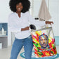 MLK Black Excellence Laundry Basket Martin Luther King Jr Colorful Abstract Watercolor