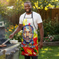MLK Black Excellence Apron Martin Luther King Jr Colorful Abstract Watercolor