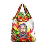 MLK Black Excellence Grocery Bag Martin Luther King Jr Colorful Abstract Watercolor