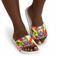 MLK Black Excellence Slide Sandals Martin Luther King Jr Colorful Abstract Watercolor