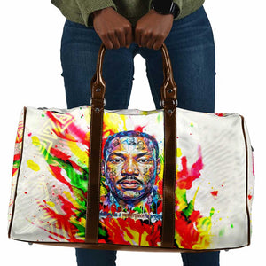 MLK Black Excellence Travel Bag Martin Luther King Jr Colorful Abstract Watercolor