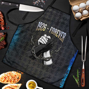 1926 Forever Black History Month Apron Broken Chains Freedom Adinkra Symbol
