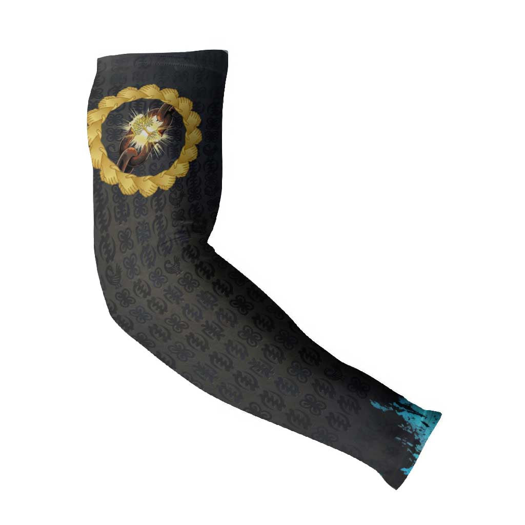 1926 Forever Black History Month Arm Sleeves Broken Chains Freedom Adinkra Symbol