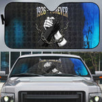 1926 Forever Black History Month Auto Sun Shade Broken Chains Freedom Adinkra Symbol