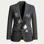1926 Forever Black History Month Blazer Broken Chains Freedom Adinkra Symbol