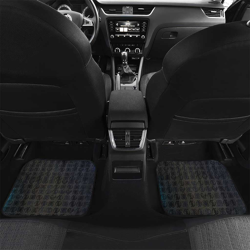 1926 Forever Black History Month Car Mats Broken Chains Freedom Adinkra Symbol