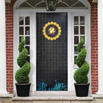1926 Forever Black History Month Door Cover Broken Chains Freedom Adinkra Symbol