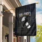 1926 Forever Black History Month Garden Flag Broken Chains Freedom Adinkra Symbol