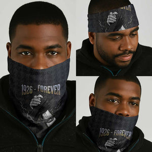1926 Forever Black History Month Neck Gaiter Broken Chains Freedom Adinkra Symbol