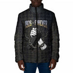 1926 Forever Black History Month Padded Jacket Broken Chains Freedom Adinkra Symbol