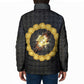 1926 Forever Black History Month Padded Jacket Broken Chains Freedom Adinkra Symbol