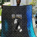 1926 Forever Black History Month Quilt Broken Chains Freedom Adinkra Symbol
