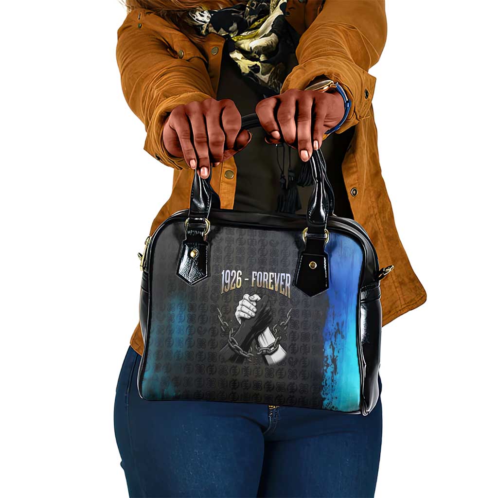 1926 Forever Black History Month Shoulder Handbag Broken Chains Freedom Adinkra Symbol