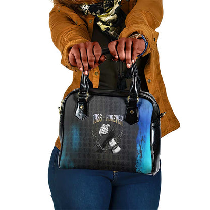 1926 Forever Black History Month Shoulder Handbag Broken Chains Freedom Adinkra Symbol