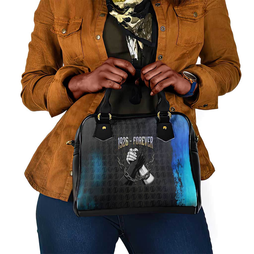 1926 Forever Black History Month Shoulder Handbag Broken Chains Freedom Adinkra Symbol