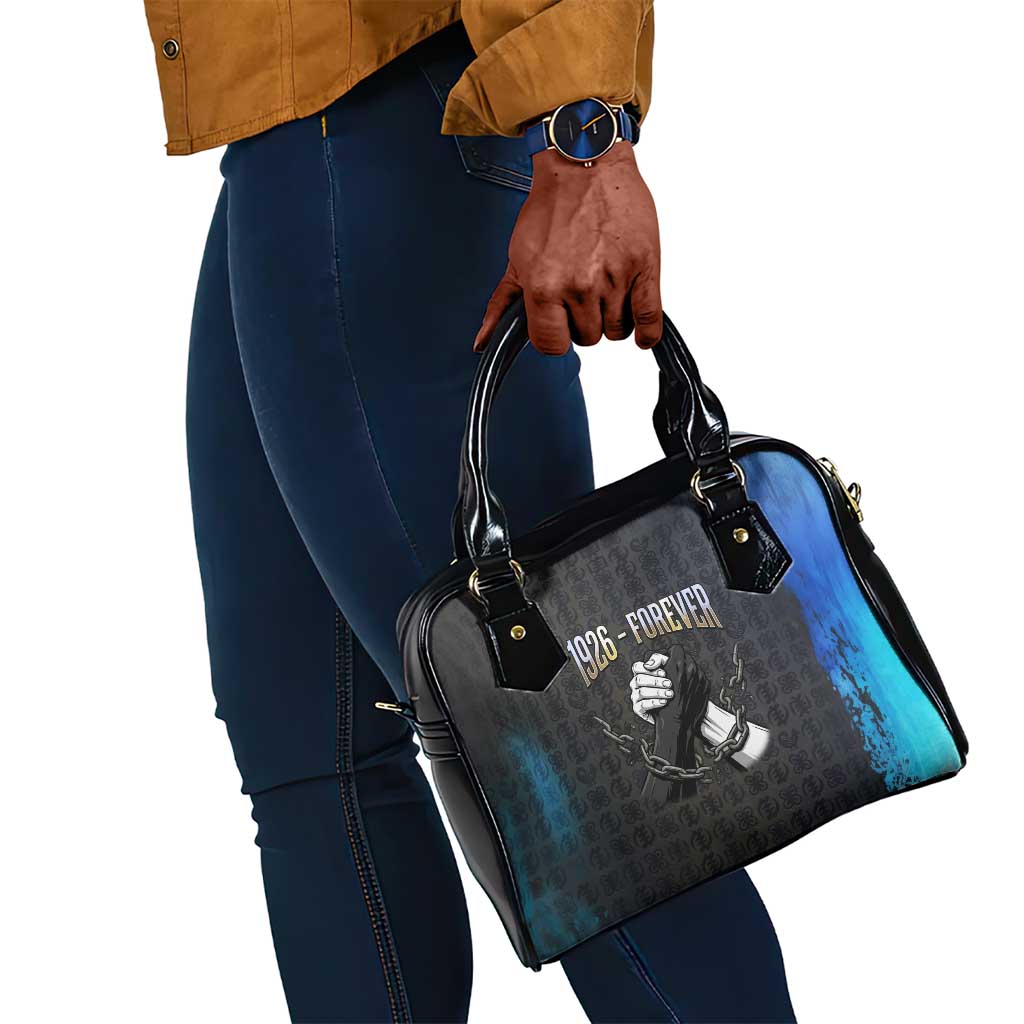 1926 Forever Black History Month Shoulder Handbag Broken Chains Freedom Adinkra Symbol