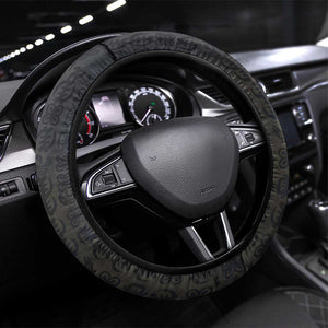 1926 Forever Black History Month Steering Wheel Cover Broken Chains Freedom Adinkra Symbol