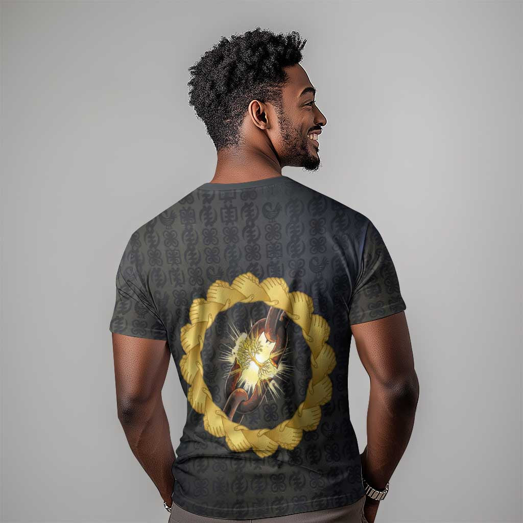 1926 Forever Black History Month T shirt Broken Chains Freedom Adinkra Symbol
