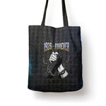 1926 Forever Black History Month Tote Bag Broken Chains Freedom Adinkra Symbol