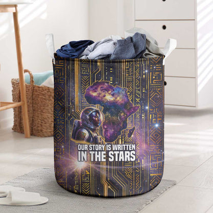 Afrofuturism Legacy Beyond Laundry Basket African Astronaut Galaxy Mask